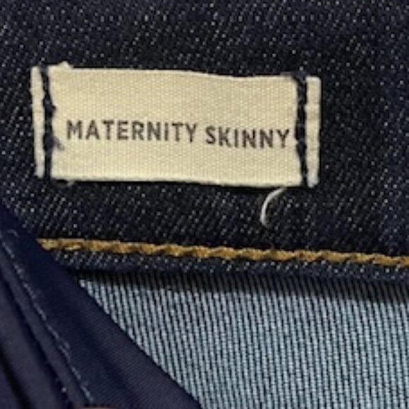 Madewell Size 25 Maternity Adjustable Skinny Jeans in Lakespur Wash - Picture 5 of 10